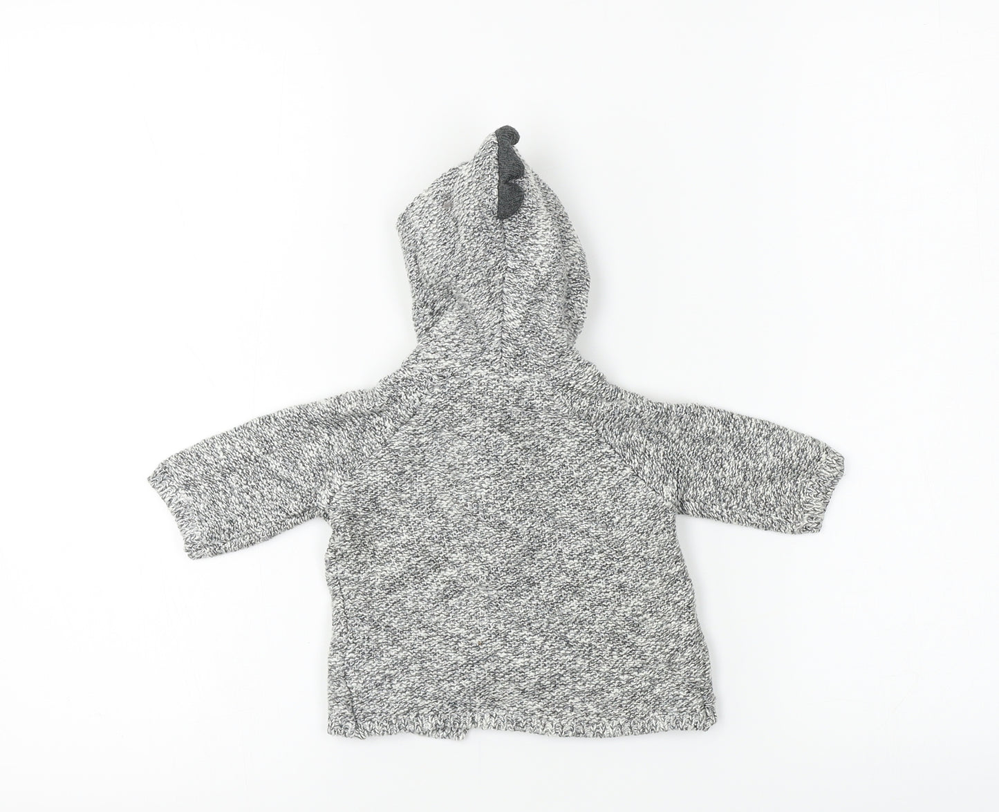 George  Boys Grey   Cardigan Jumper Size 0-3 Months