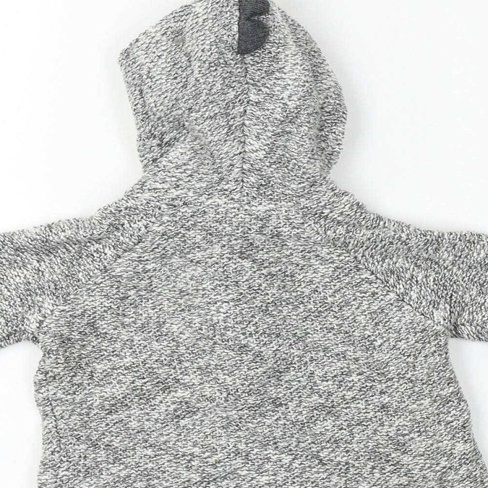 George  Boys Grey   Cardigan Jumper Size 0-3 Months