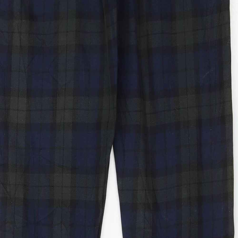 Topman  Mens Blue Check  Trousers  Size 30 in L32 in