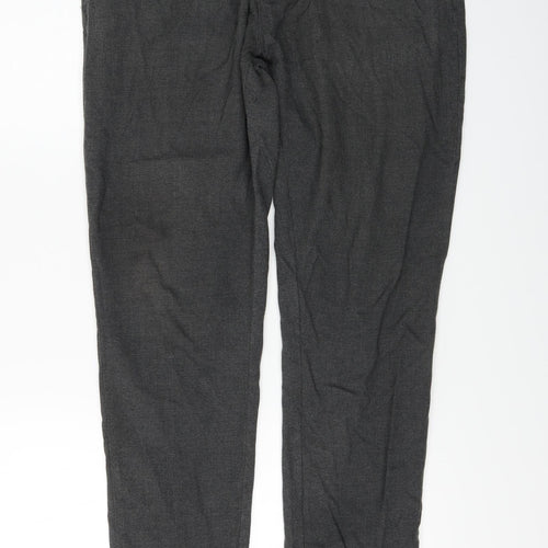 Zara  Womens Grey   Trousers  Size 36 in L27 in
