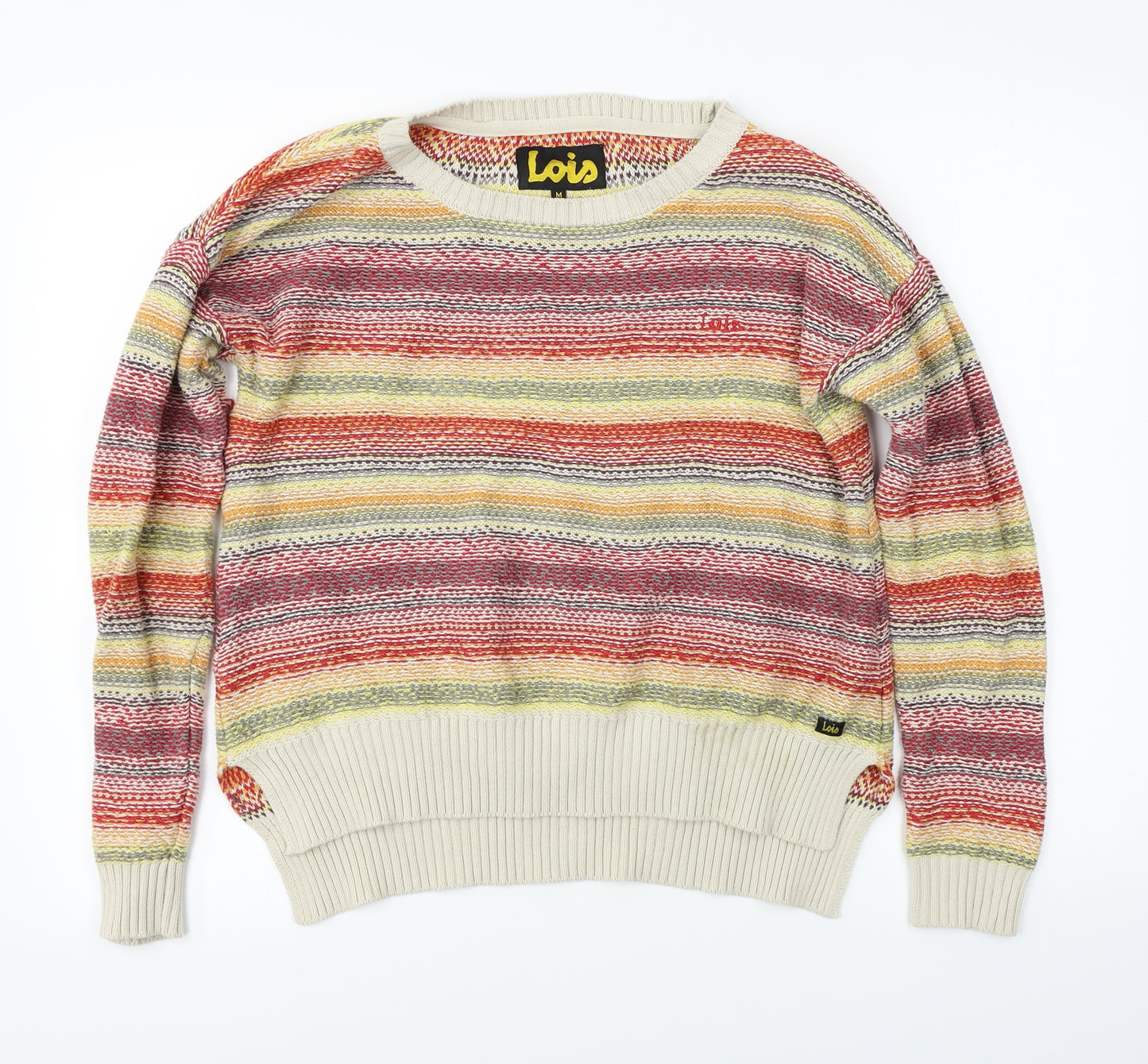 Lois  Womens Pink   Pullover Jumper Size M