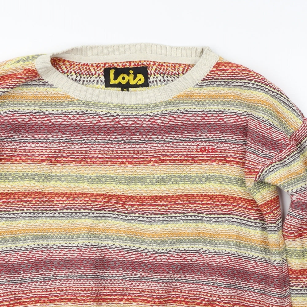 Lois  Womens Pink   Pullover Jumper Size M