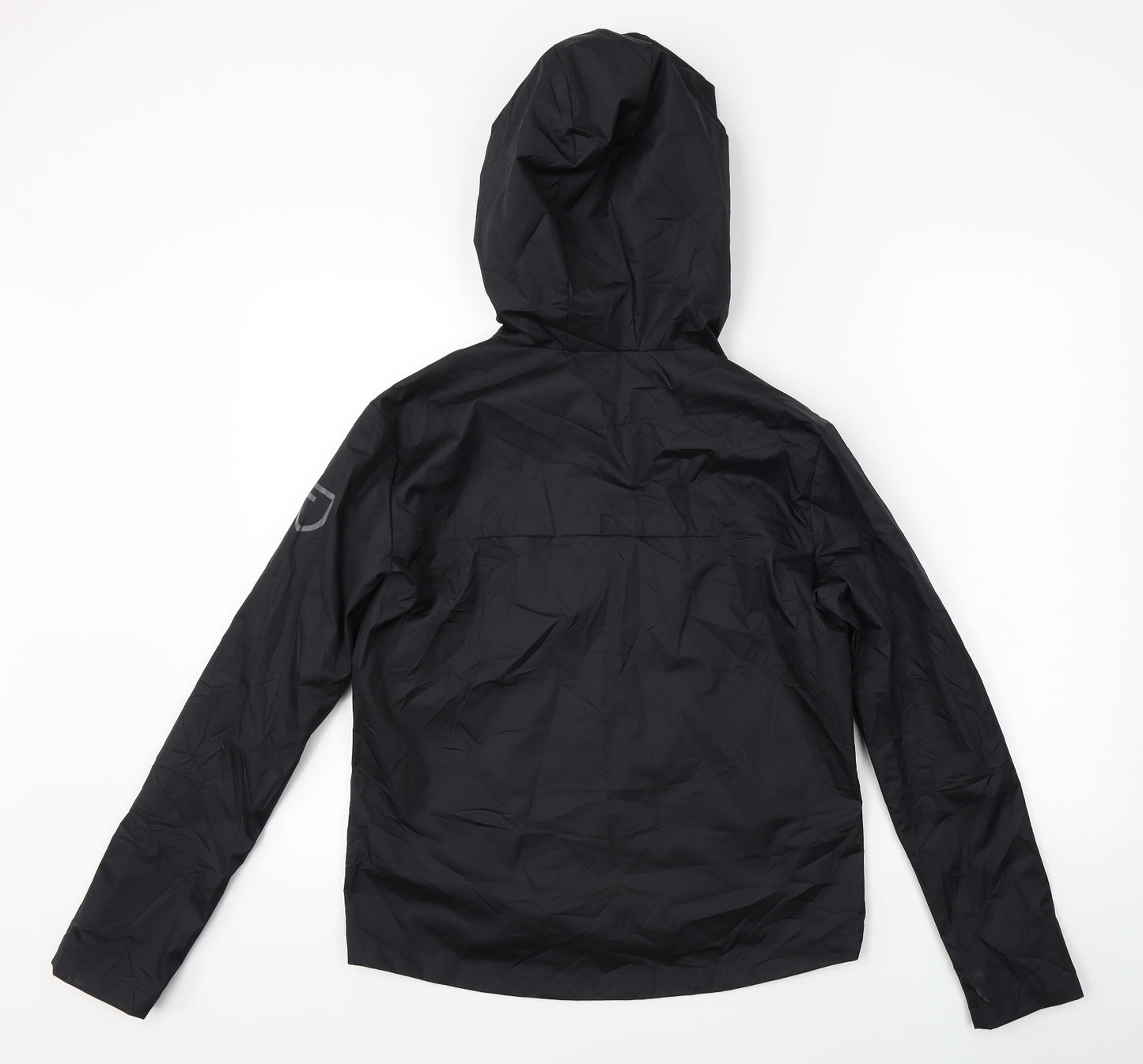 DECATHLON  Boys Black   Rain Coat Coat Size 14 Years