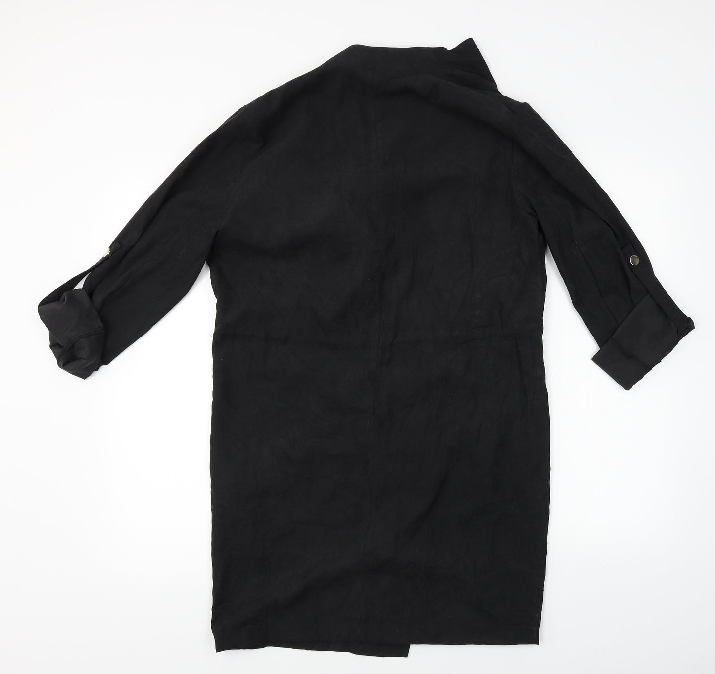 M&Co Womens Black   Jacket Coat Size 12