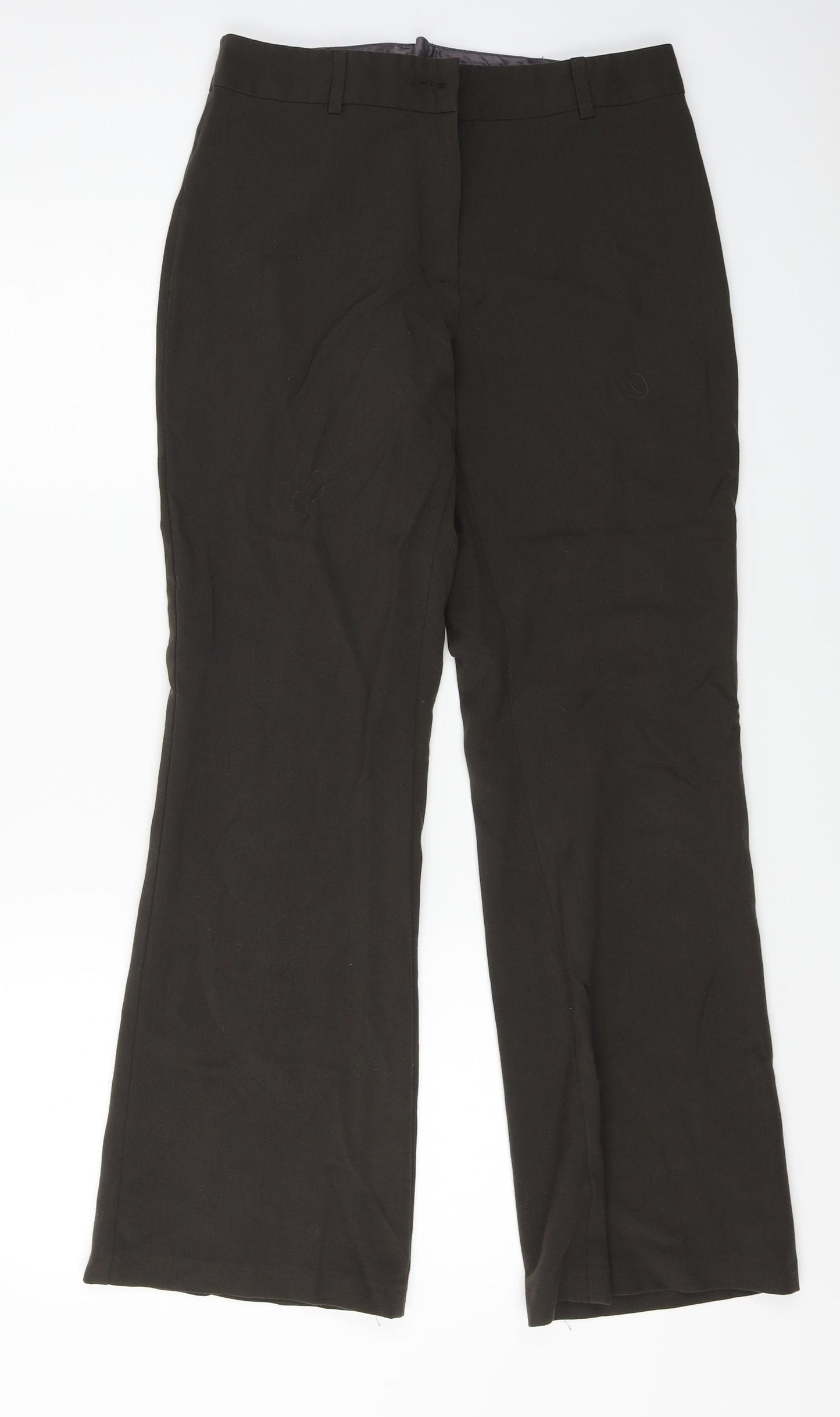 Marks and Spencer  Womens Brown   Trousers  Size 12 L24 in