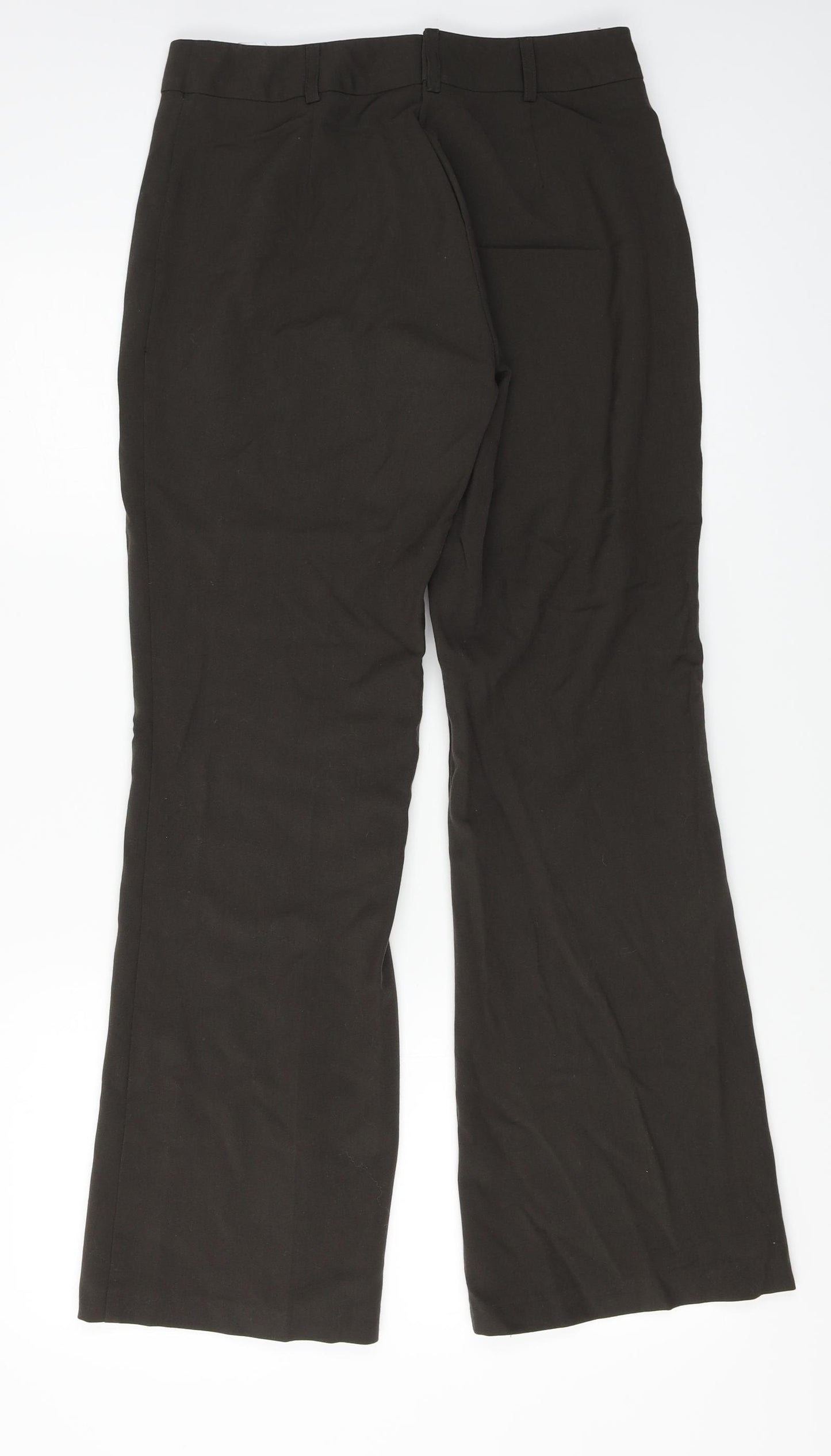 Marks and Spencer  Womens Brown   Trousers  Size 12 L24 in