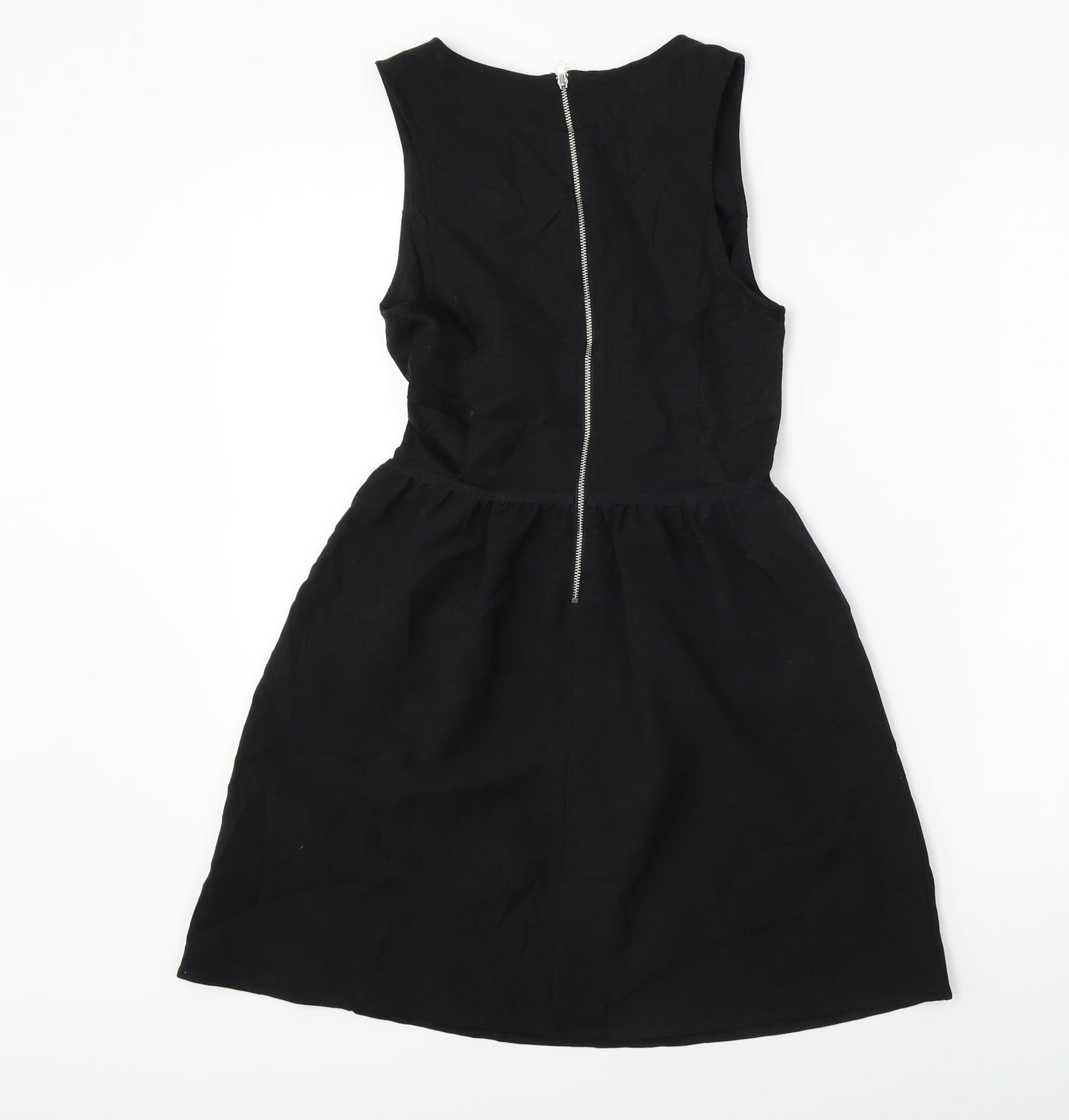 H&M Womens Black   A-Line  Size 10