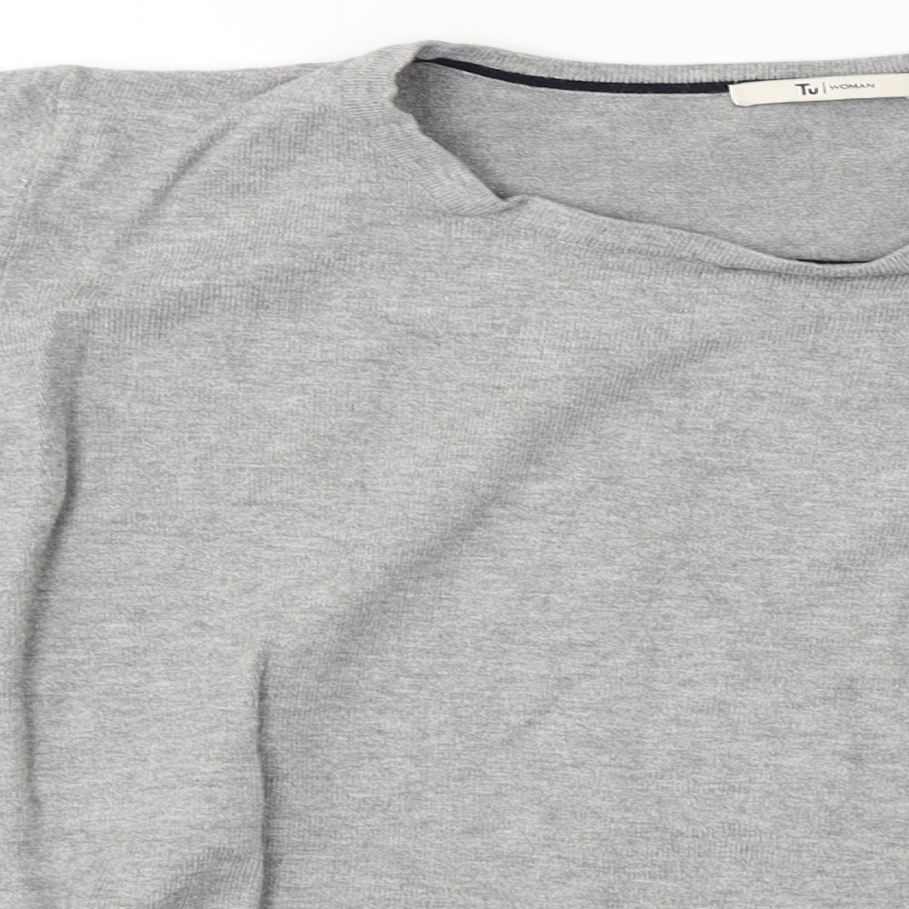 TU Womens Grey   Pullover Jumper Size 14