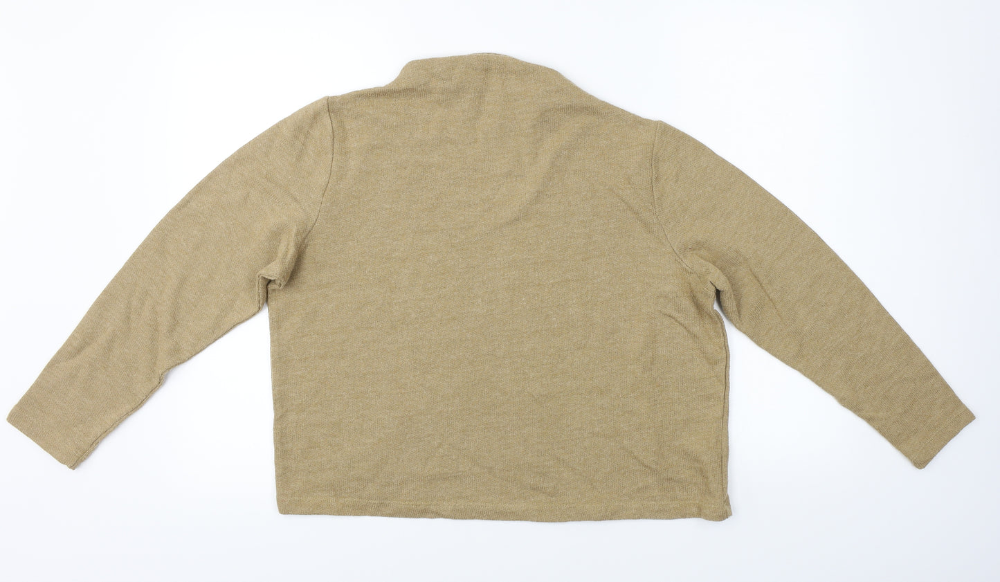 Marks and Spencer  Womens Brown   Pullover Jumper Size 18