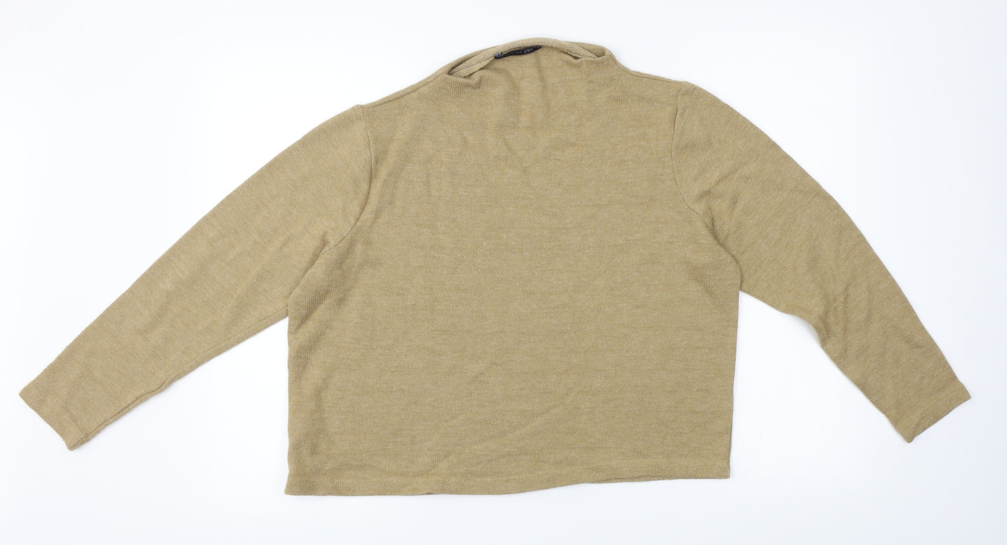 Marks and Spencer  Womens Brown   Pullover Jumper Size 18