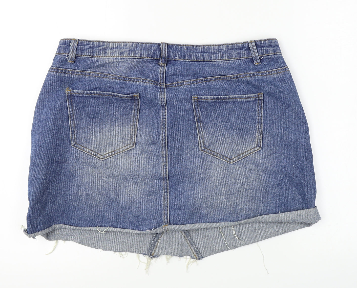 denim co Womens Blue   A-Line Skirt Size 16