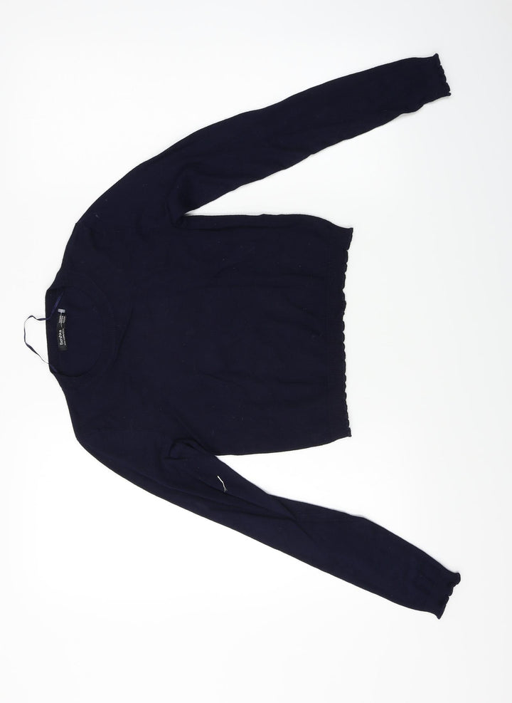 Bershka  Womens Blue   Pullover Jumper Size XS