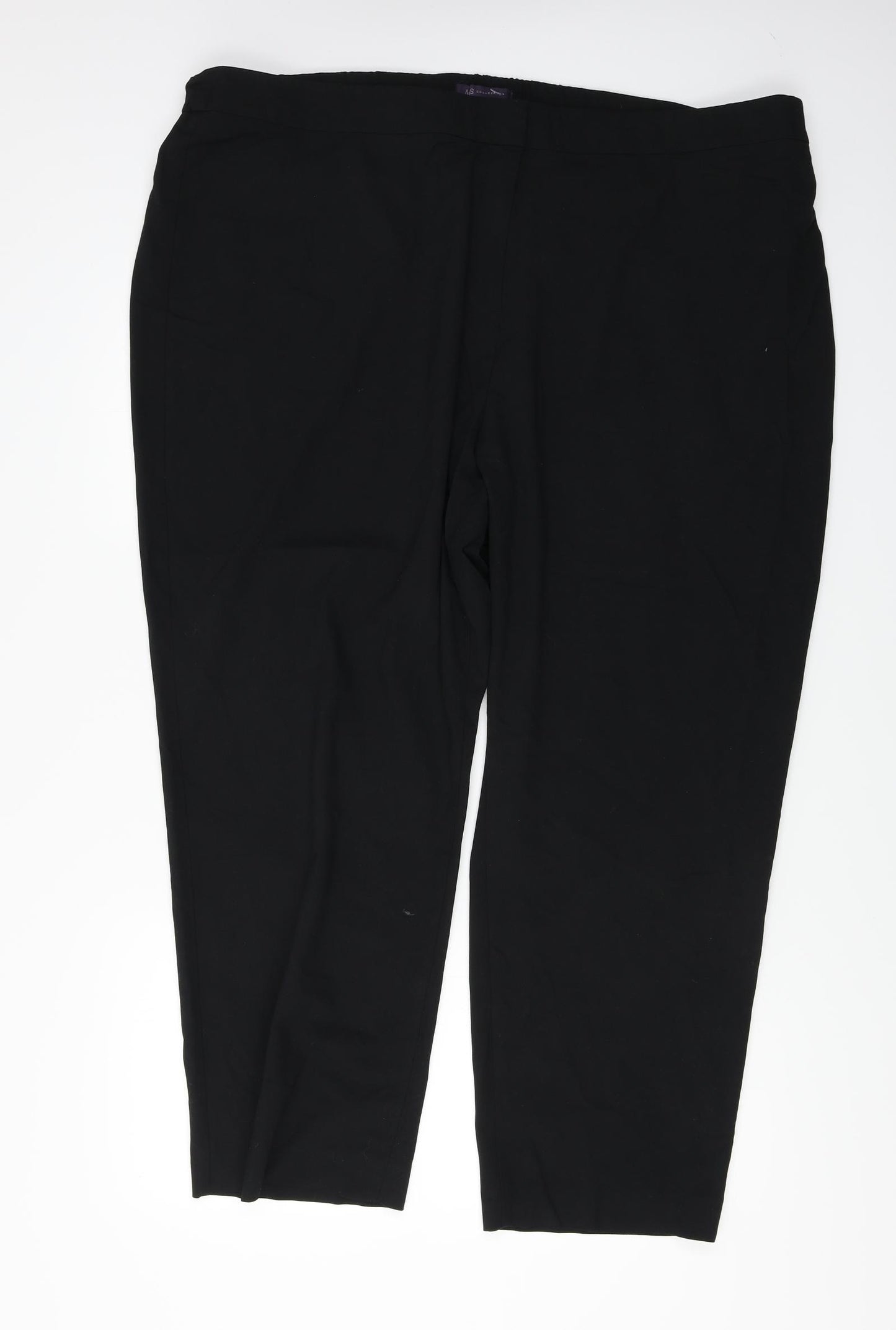 Marks and Spencer  Womens Black   Trousers  Size 26 L26 in