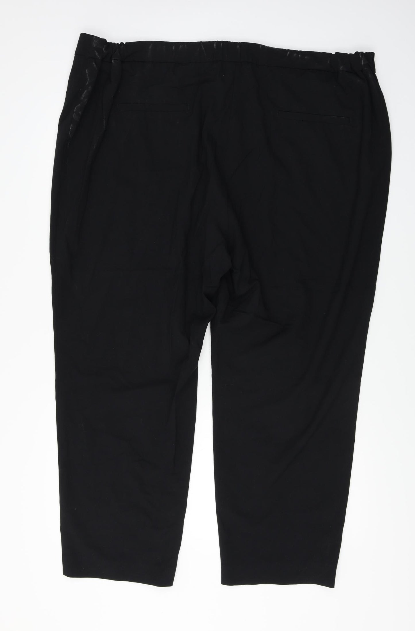 Marks and Spencer  Womens Black   Trousers  Size 26 L26 in