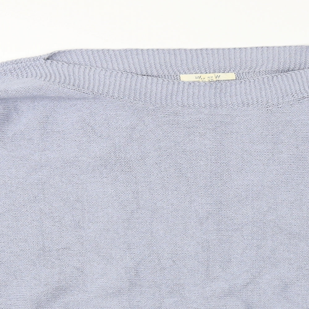 White Stuff  Womens Blue   Pullover Jumper Size 16
