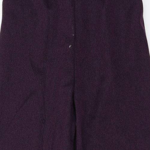 the nicole lewis collection  Womens Purple   Trousers  Size 12 L22 in