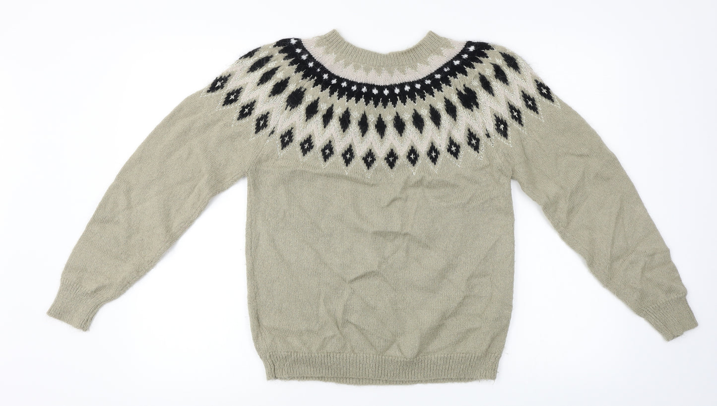 Peacocks  Womens Brown   Pullover Jumper Size S