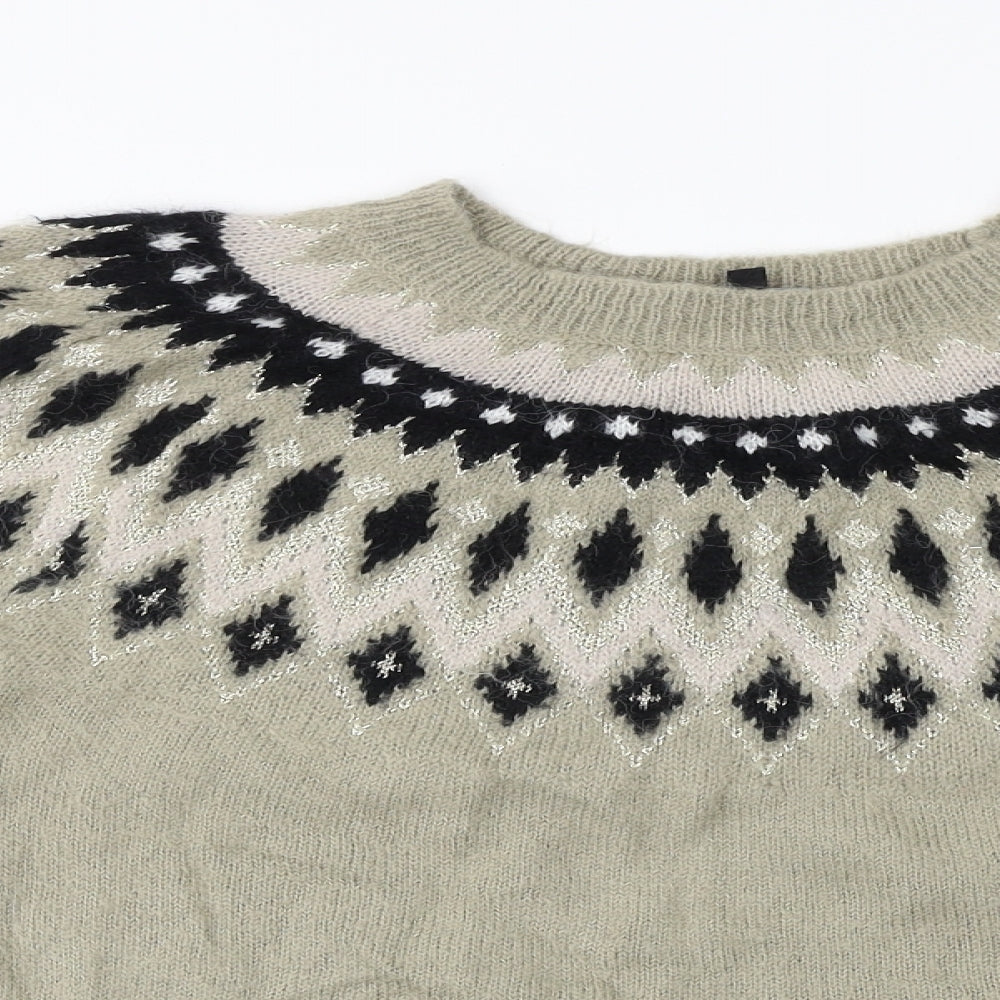 Peacocks  Womens Brown   Pullover Jumper Size S