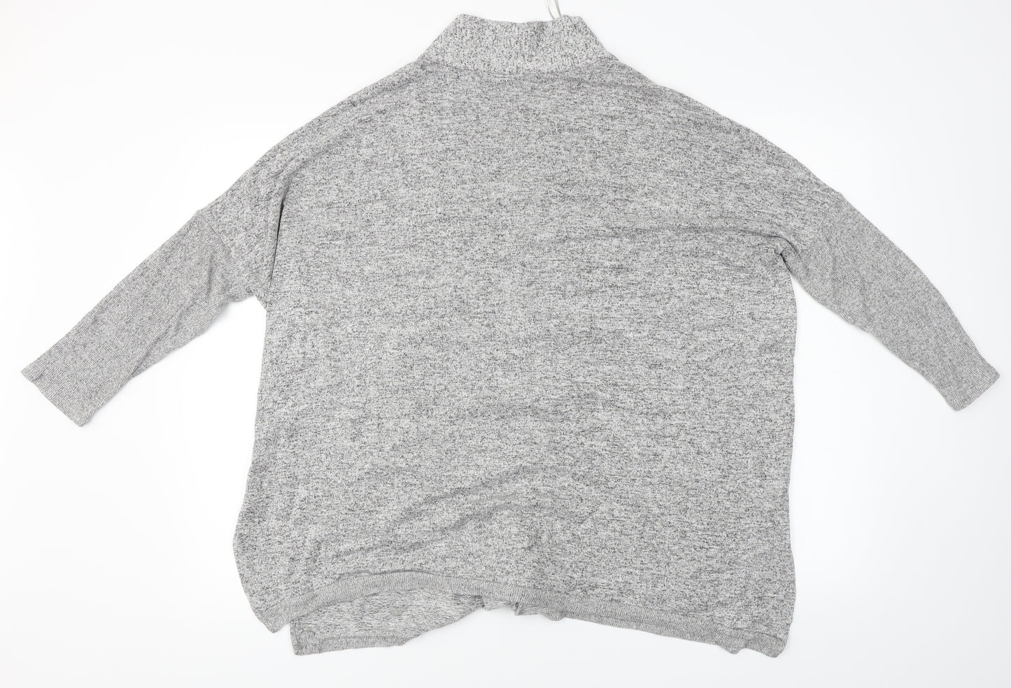 Pull&Bear  Womens Grey   Cardigan Jumper Size S