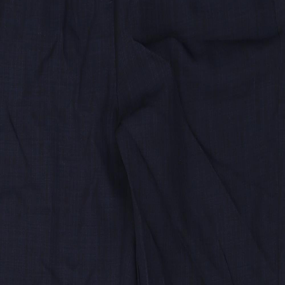 Marks and Spencer  Womens Blue   Trousers  Size 14 L26 in