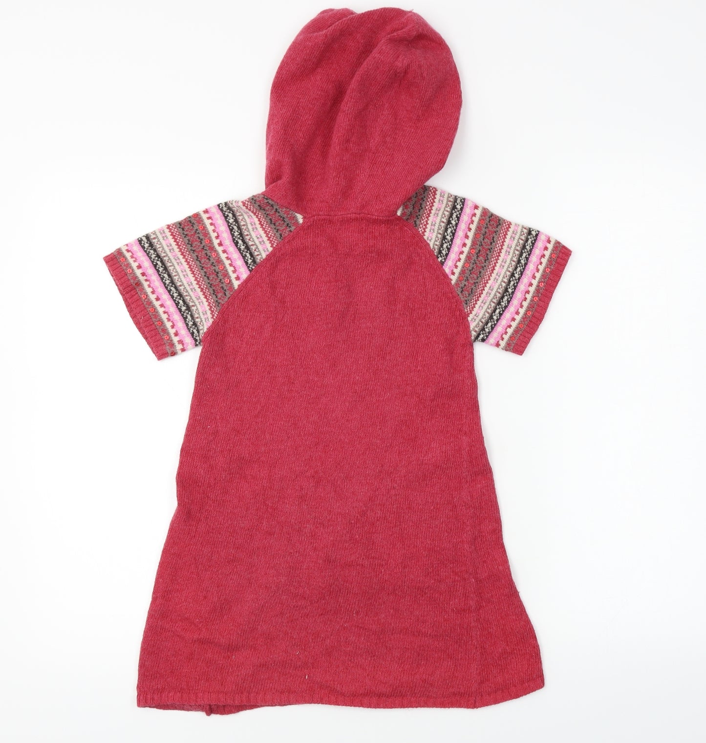 Monsoon  Girls Pink   Pullover Jumper Size 8-9 Years