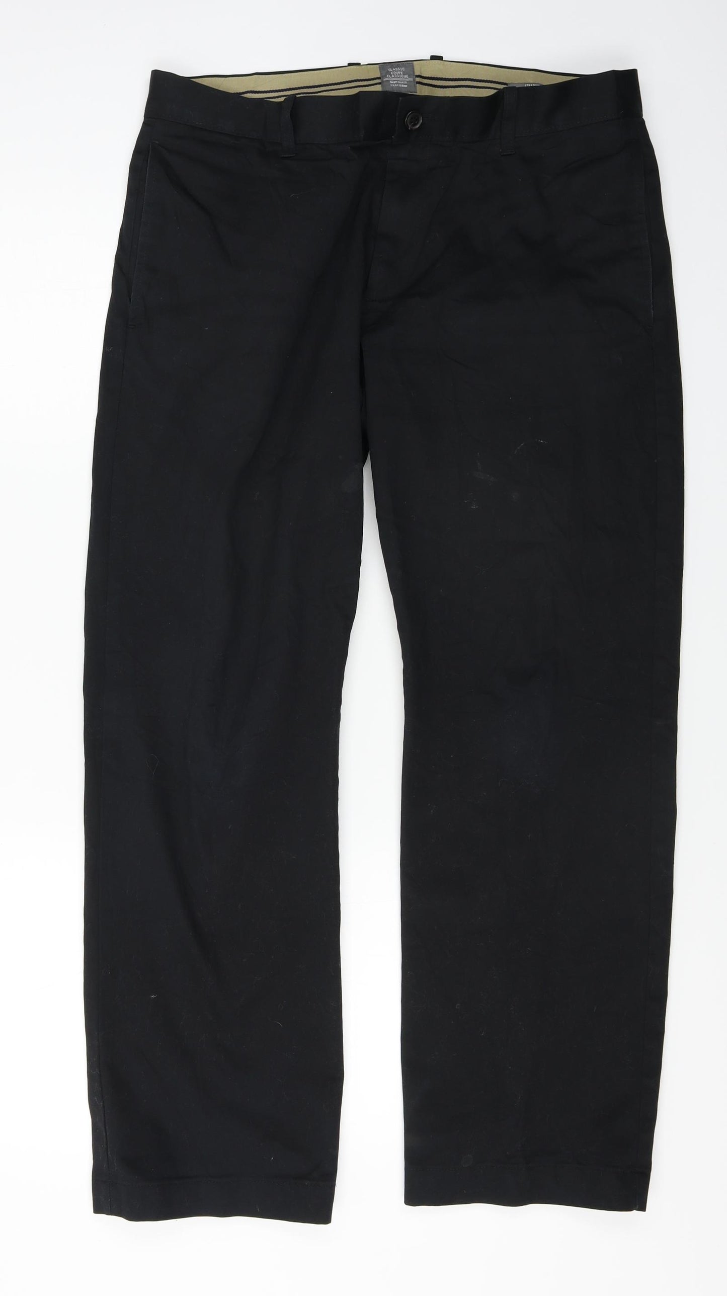 classic coup Mens Black   Trousers  Size 34 in L30 in