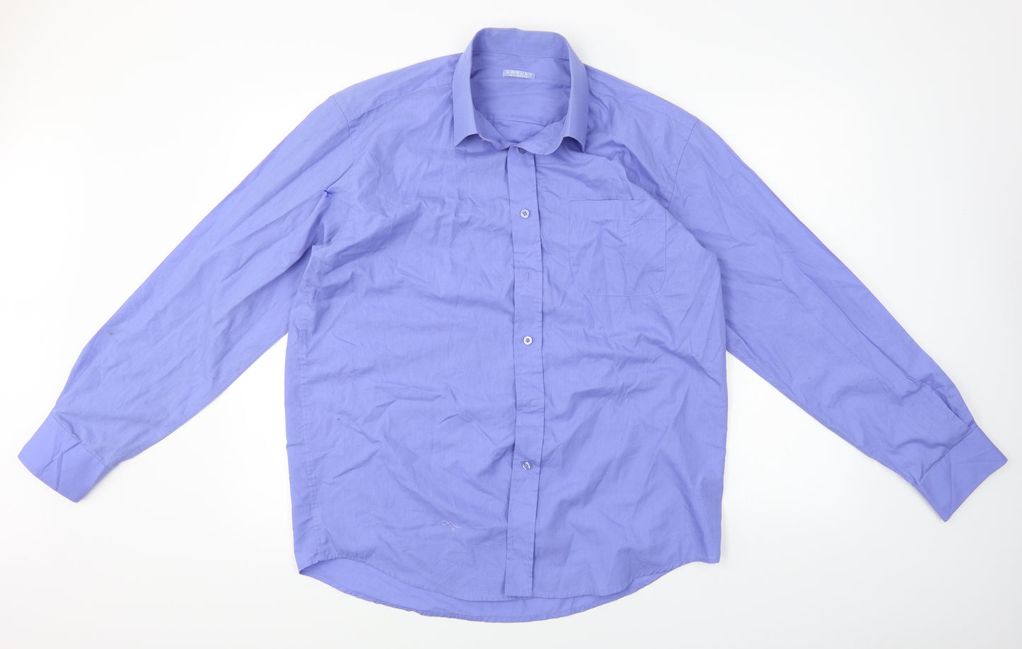 Loxley  Mens Blue    Dress Shirt Size 16