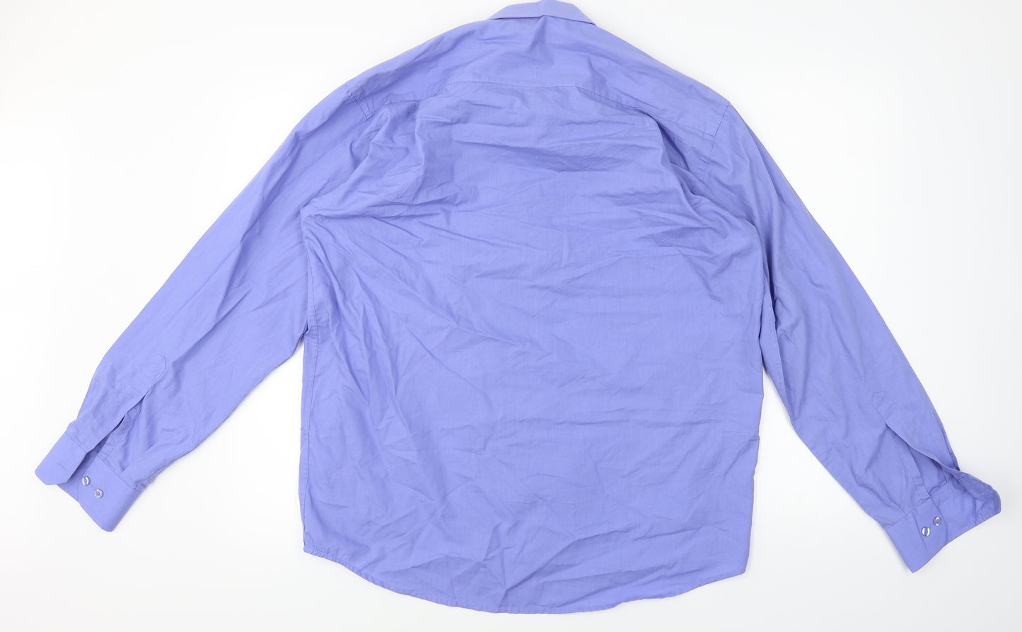 Loxley  Mens Blue    Dress Shirt Size 16