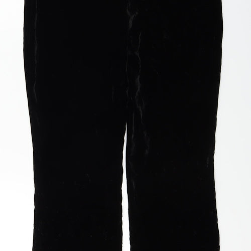 Preworn  Womens Black   Trousers  Size 26 in L24 in