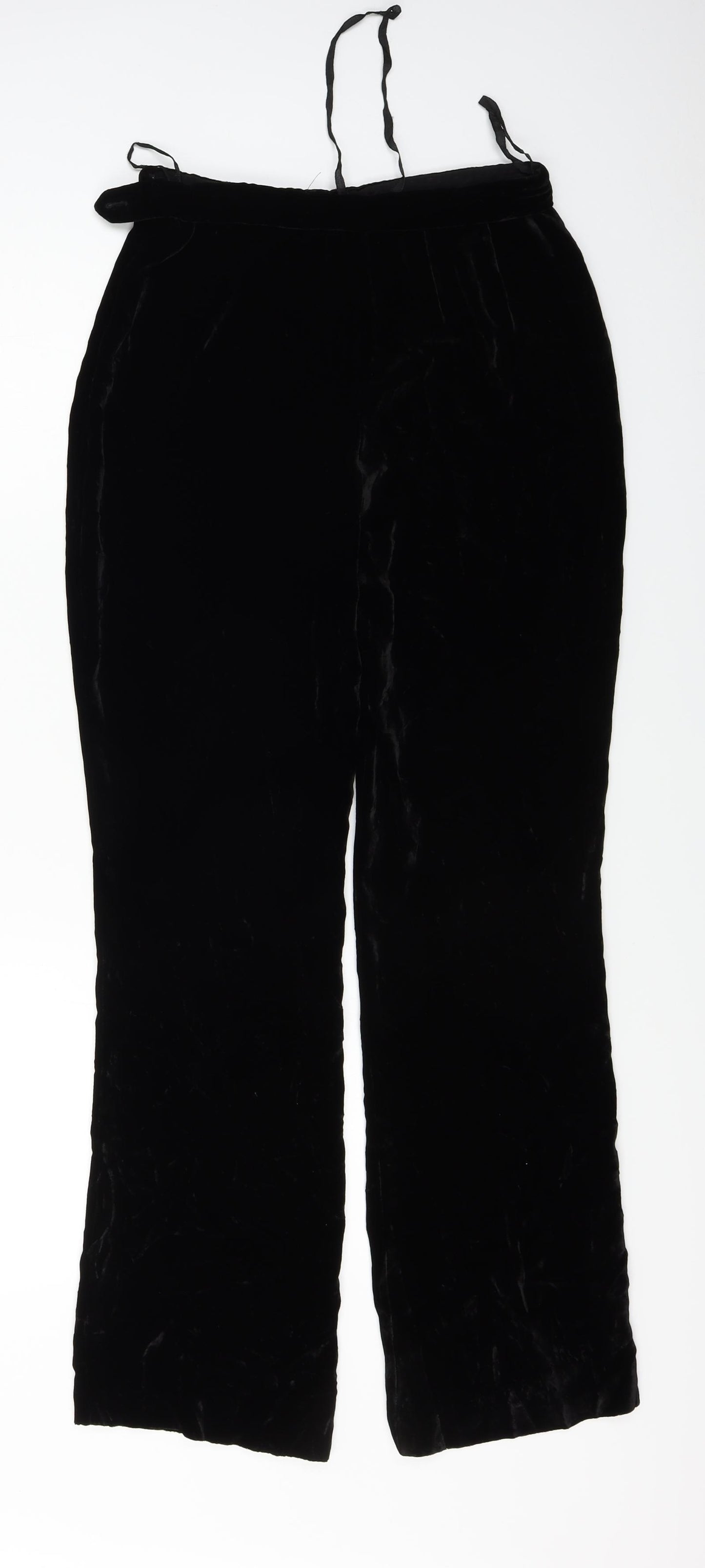 Preworn  Womens Black   Trousers  Size 26 in L24 in