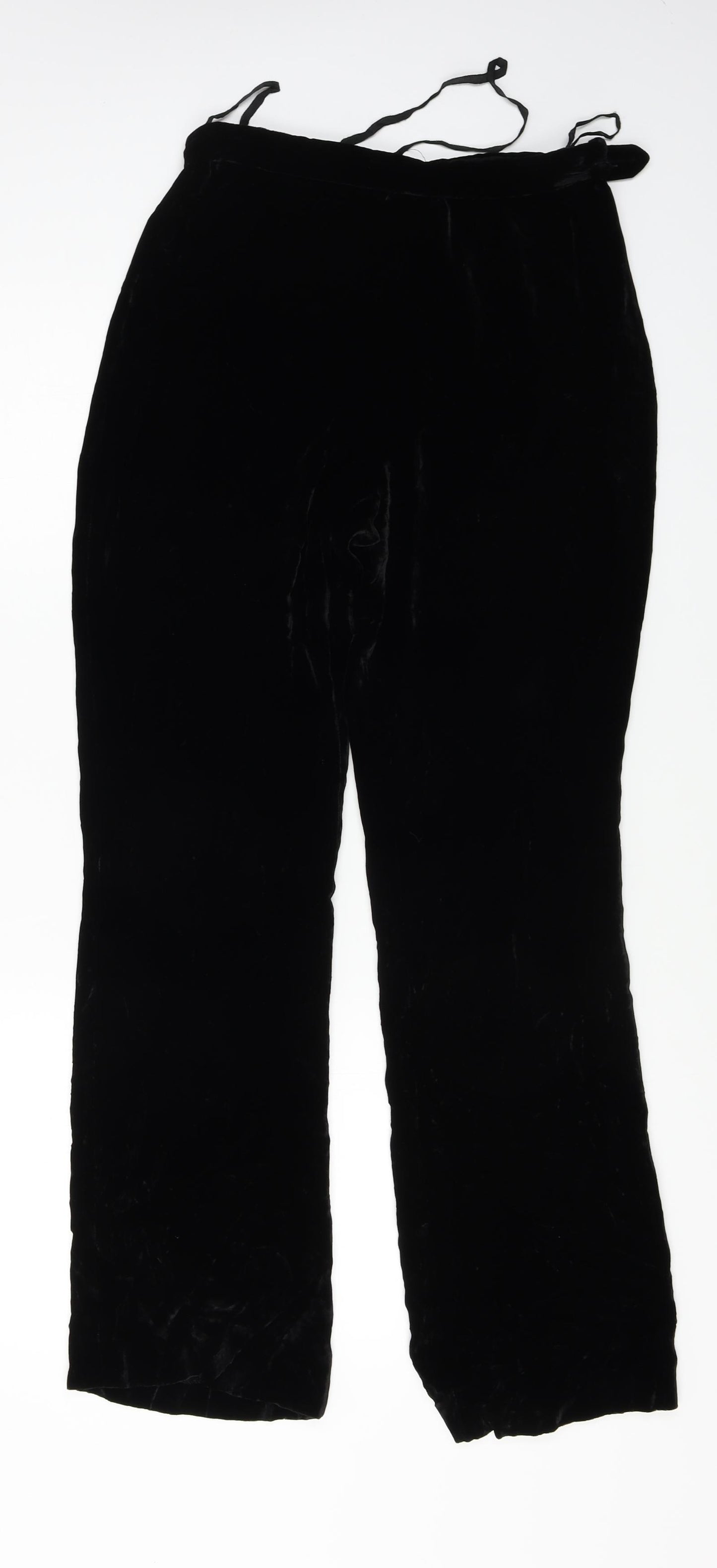 Preworn  Womens Black   Trousers  Size 26 in L24 in
