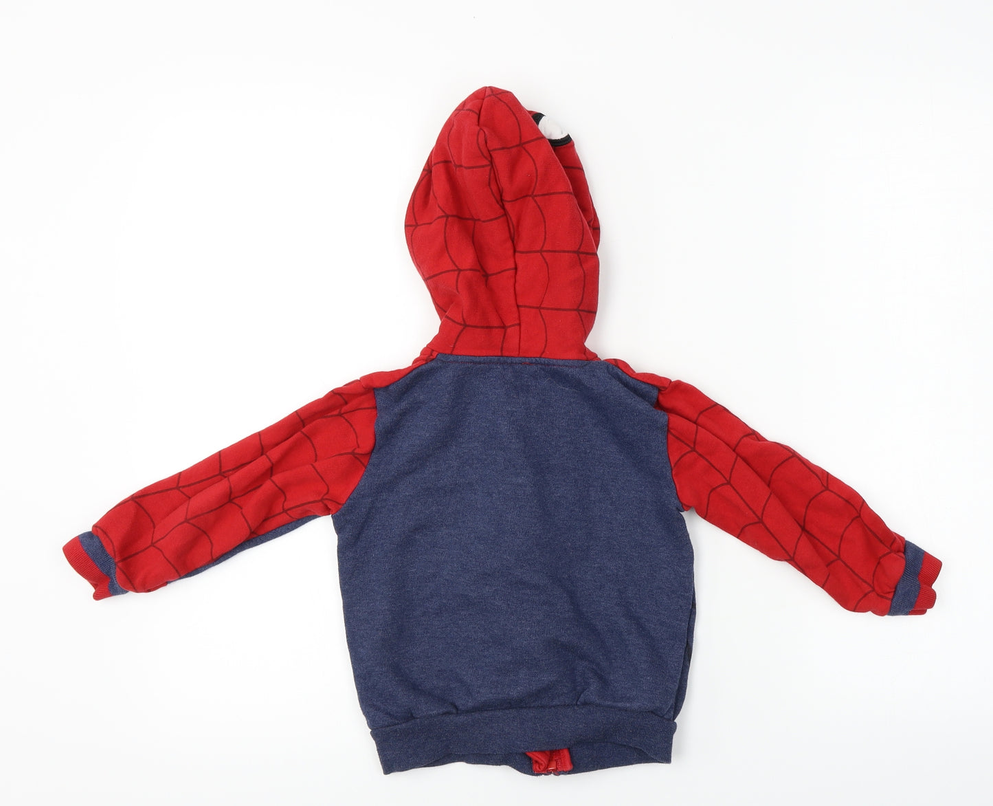 Marvel Boys Red   Full Zip Hoodie Size 5-6 Years
