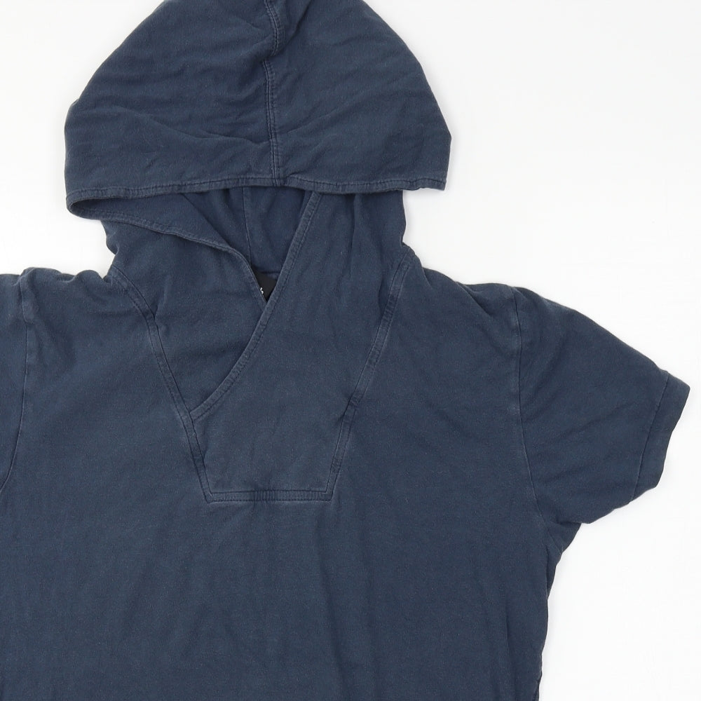 Bench  Mens Blue   Pullover Hoodie Size L