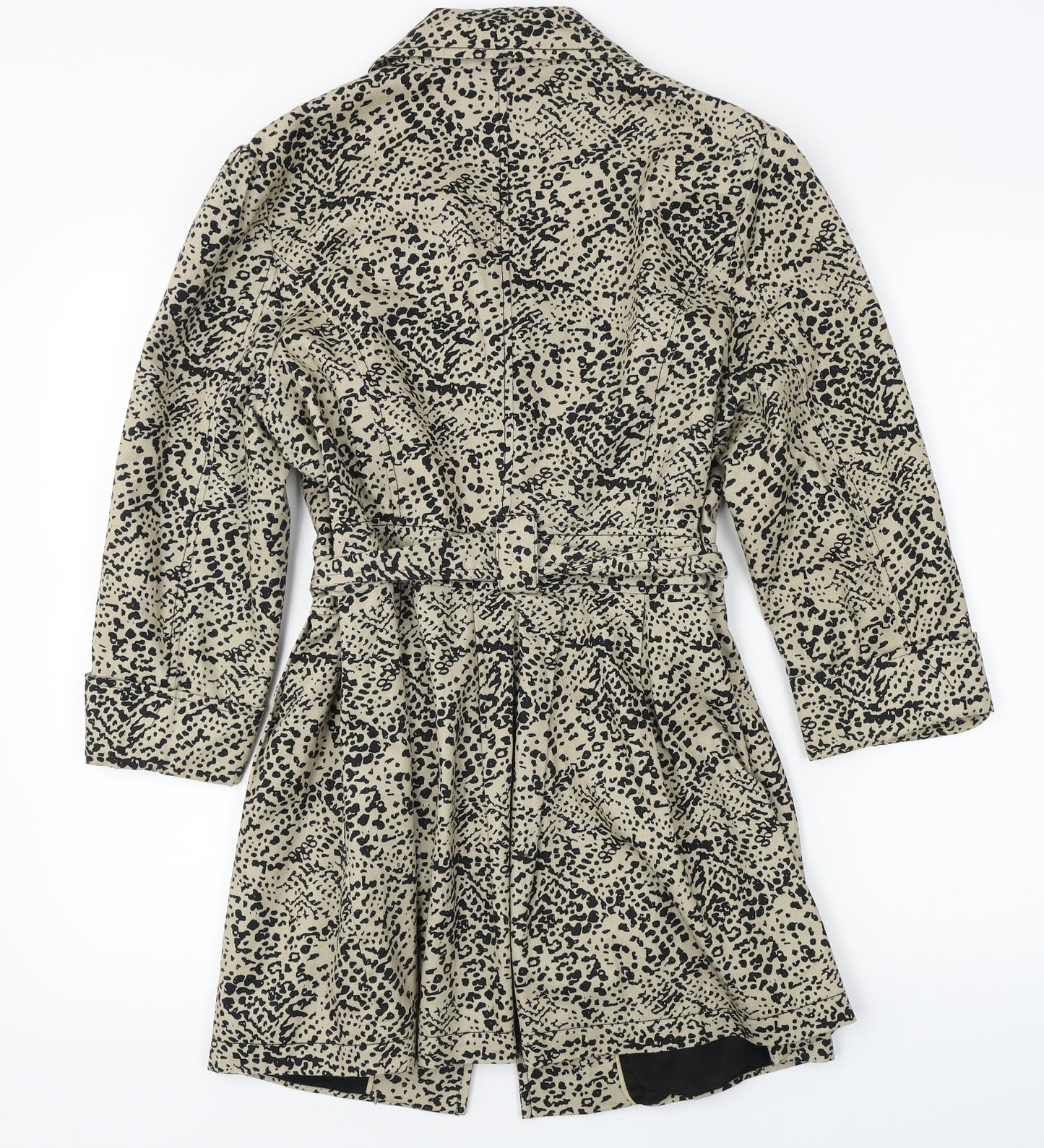 Atmosphere  Womens Beige Argyle/Diamond  Jacket Coat Size 12