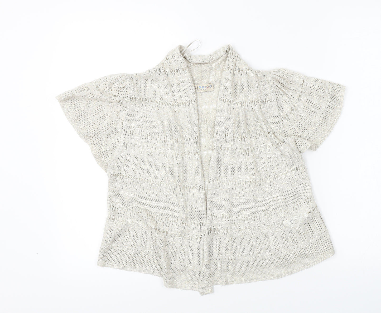 Marks and Spencer  Womens Beige   Cardigan Jumper Size 12