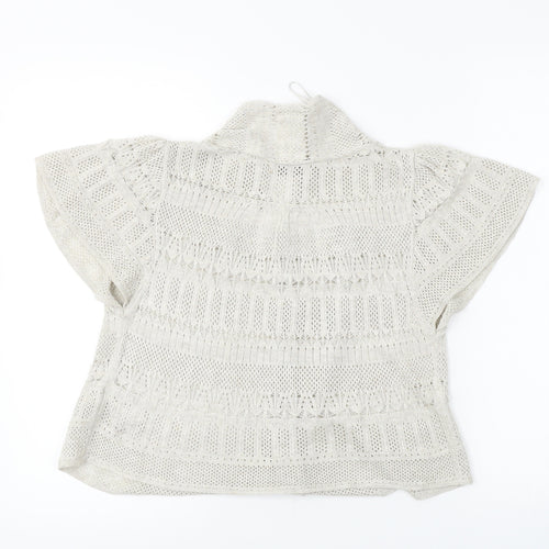 Marks and Spencer  Womens Beige   Cardigan Jumper Size 12