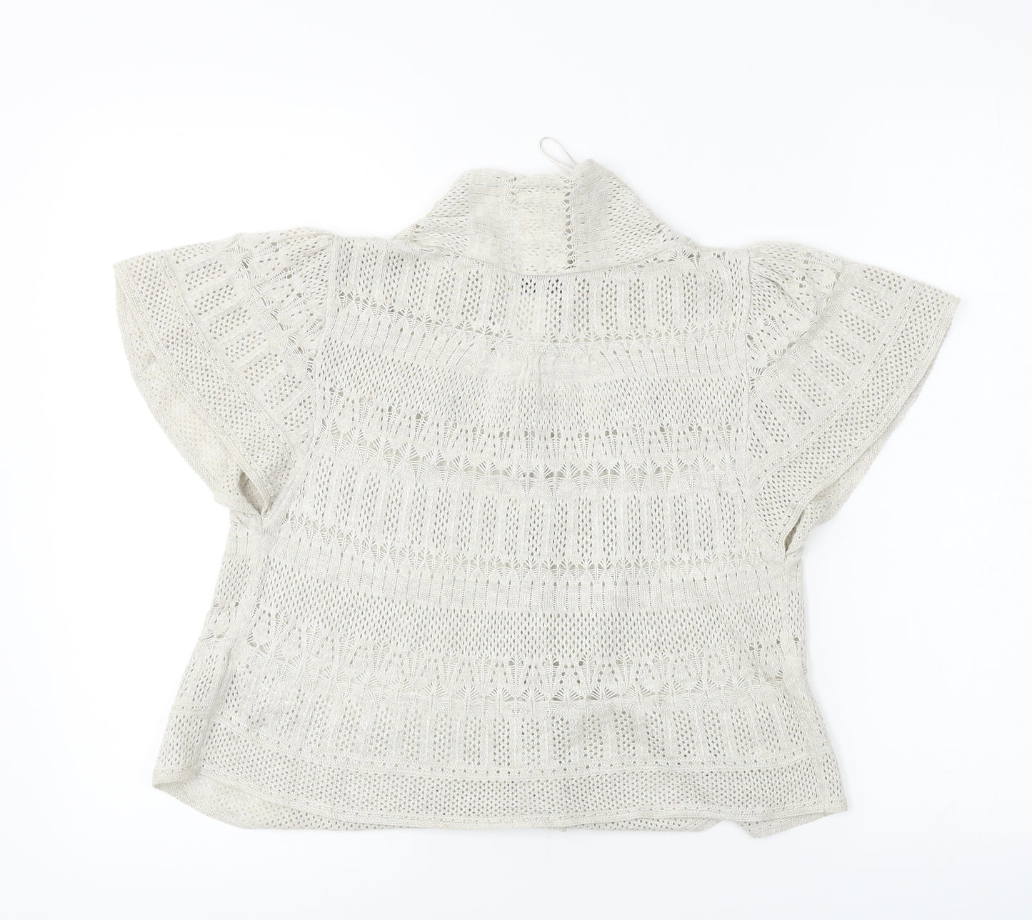 Marks and Spencer  Womens Beige   Cardigan Jumper Size 12