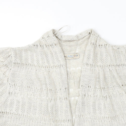Marks and Spencer  Womens Beige   Cardigan Jumper Size 12