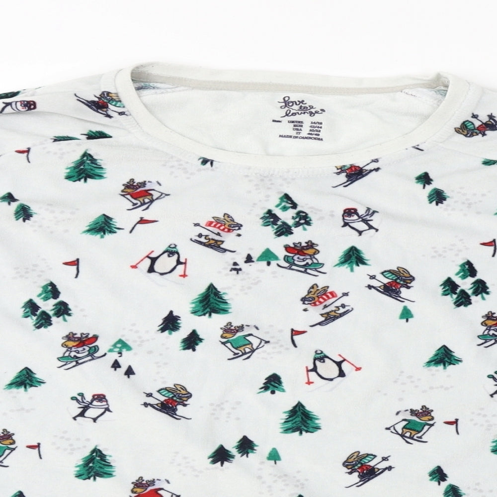 love to lounge      Womens Grey   Pullover Jumper Size 14