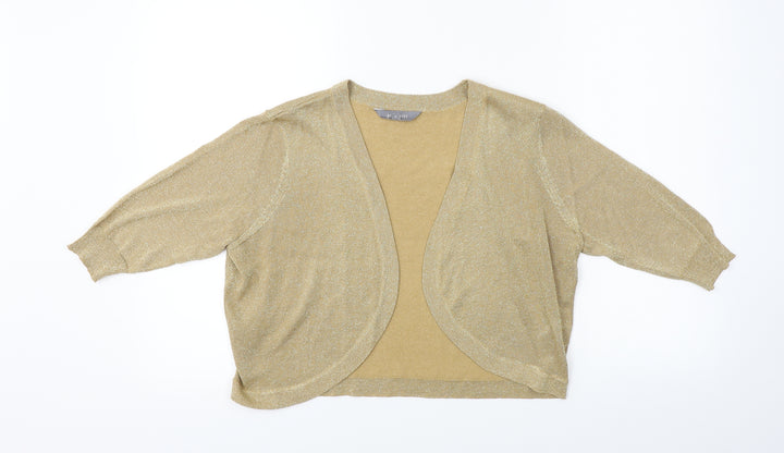 Principles Womens Brown   Cardigan Jumper Size 16