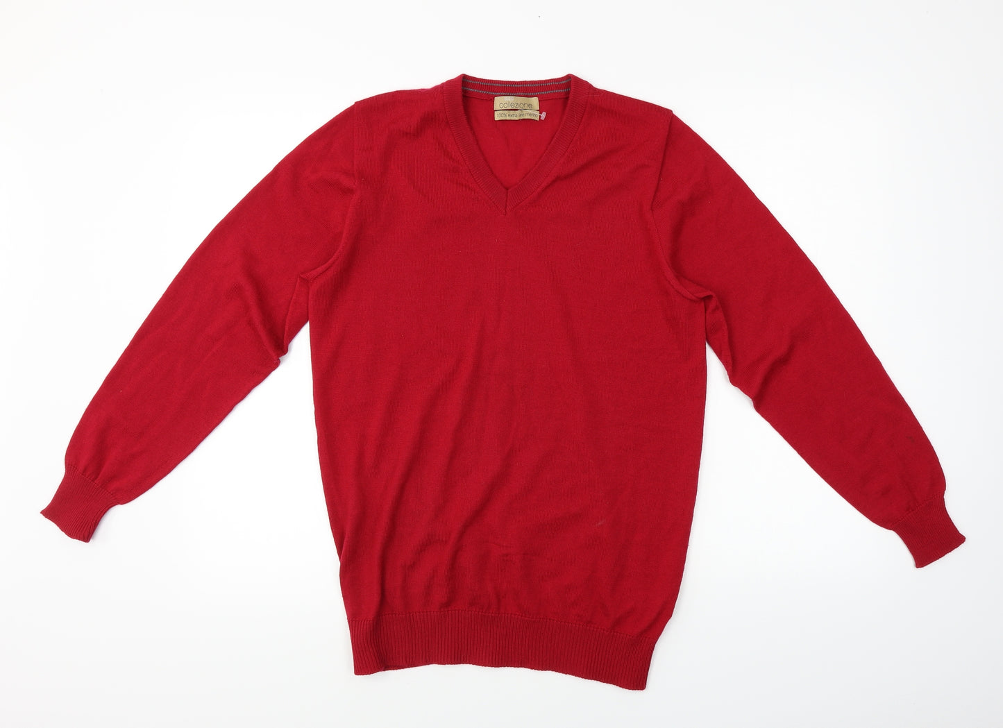 Marks and Spencer  Mens Red   Pullover Jumper Size S
