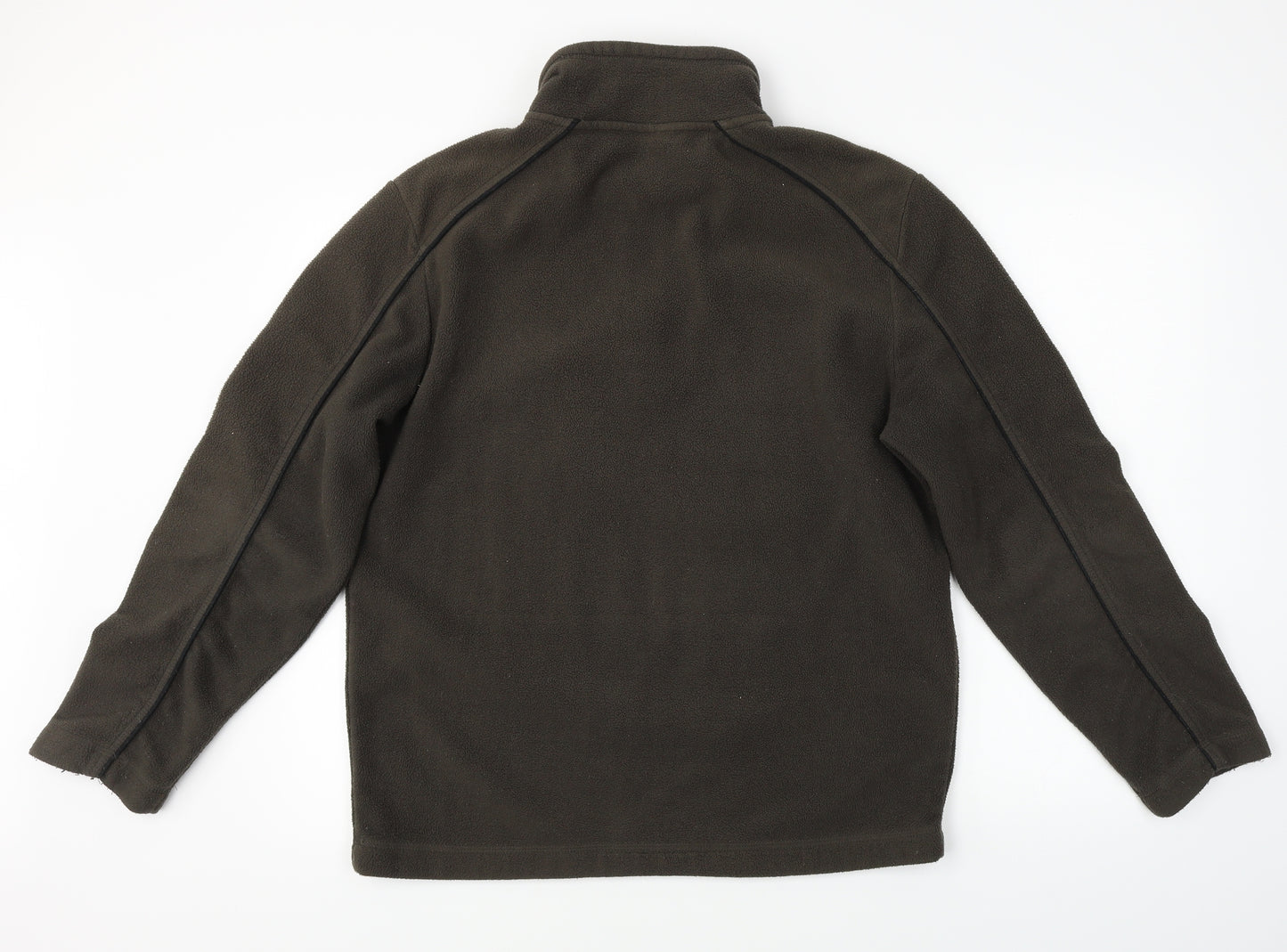 Sactive  Mens Brown   Henley Jumper Size M