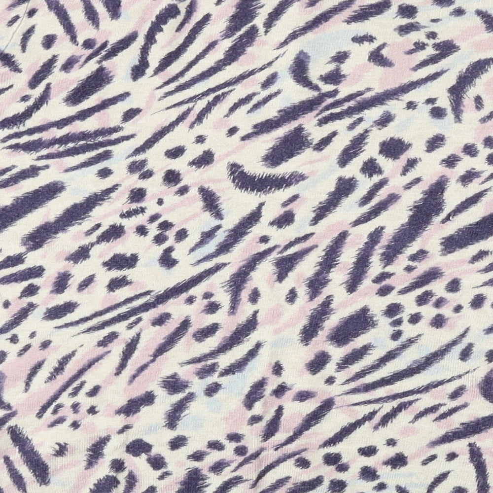 Marks and Spencer  Womens Beige Animal Print  Pullover Jumper Size 12