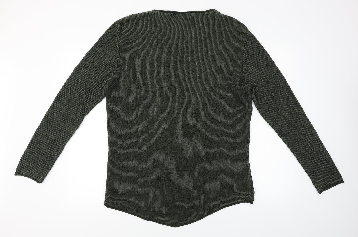 River Island  Mens Green   Pullover Jumper Size XL