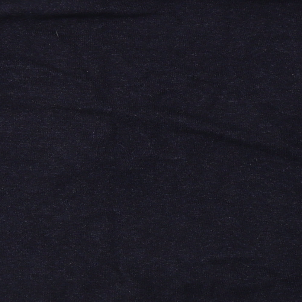 Jaeger  Mens Blue Herringbone  Pullover Jumper Size M