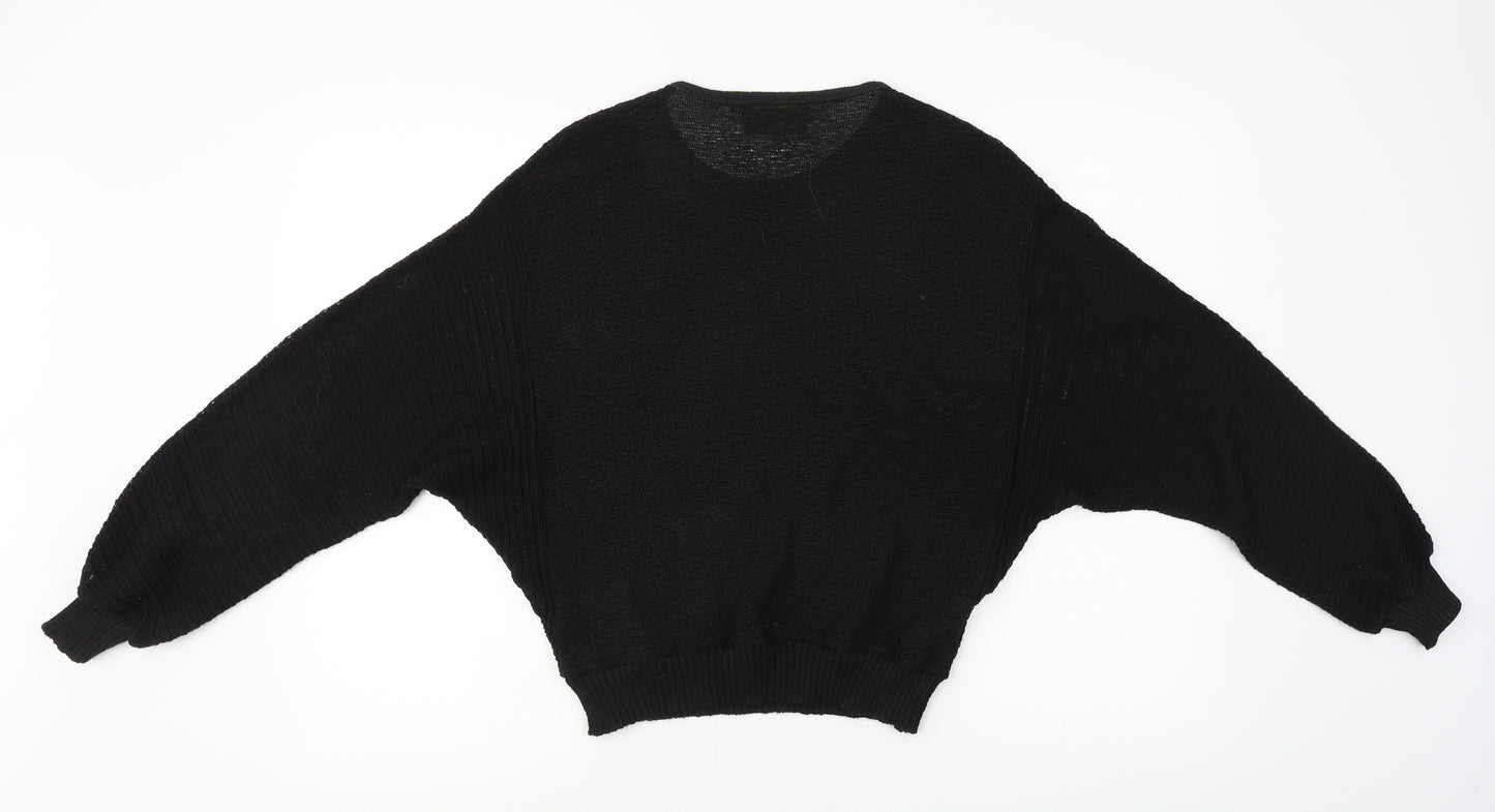 Duke  Womens Black   Pullover Jumper Size 6
