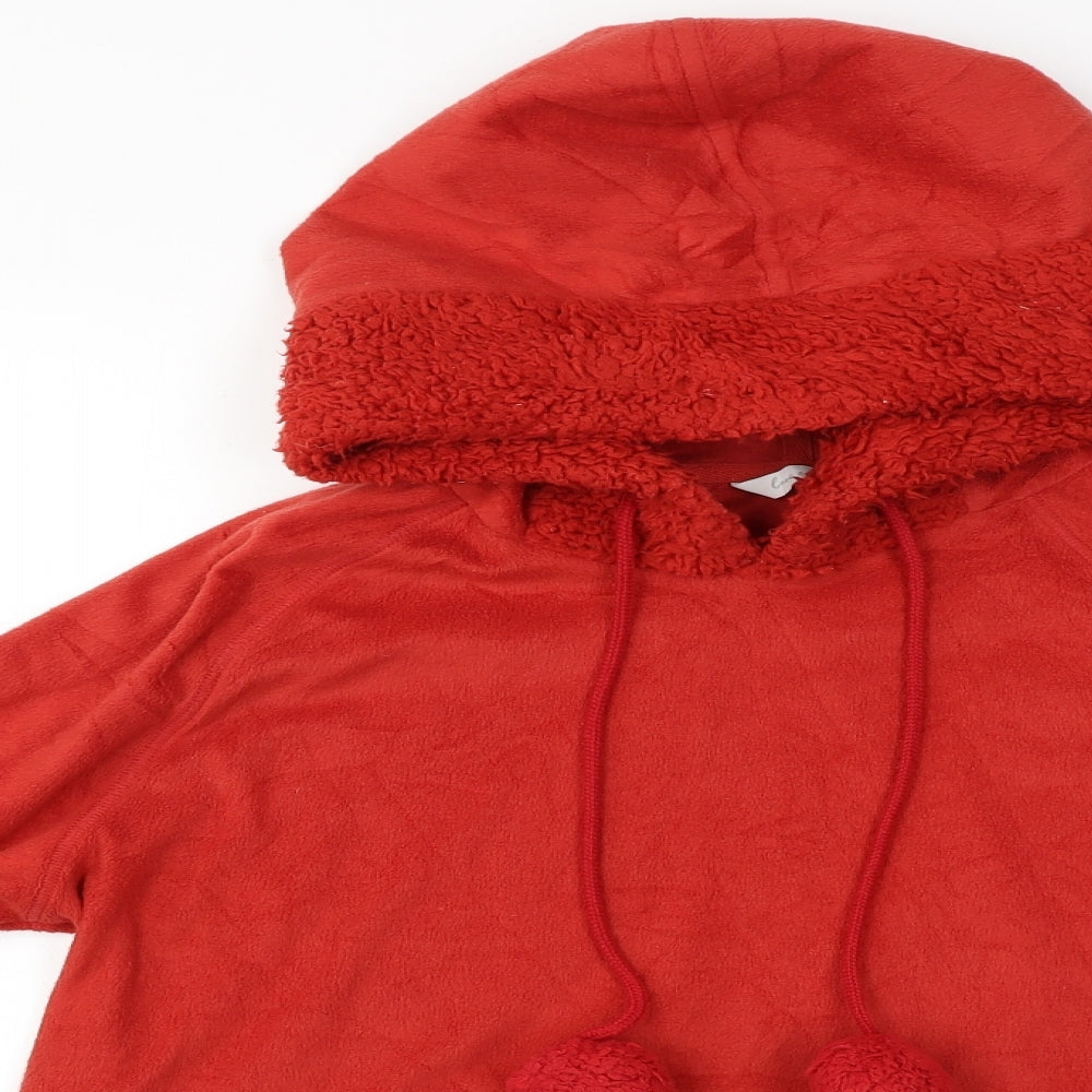 Marks and Spencer  Womens Red   Pullover Hoodie Size 14