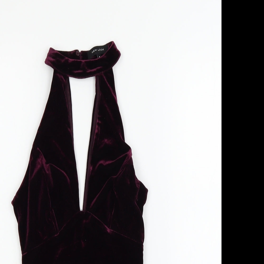 New Look Womens Purple   Jumpsuit One-Piece Size 8