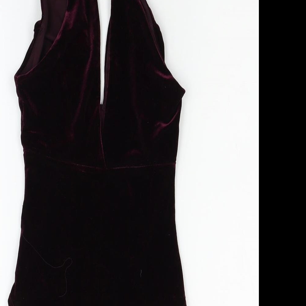 New Look Womens Purple   Jumpsuit One-Piece Size 8