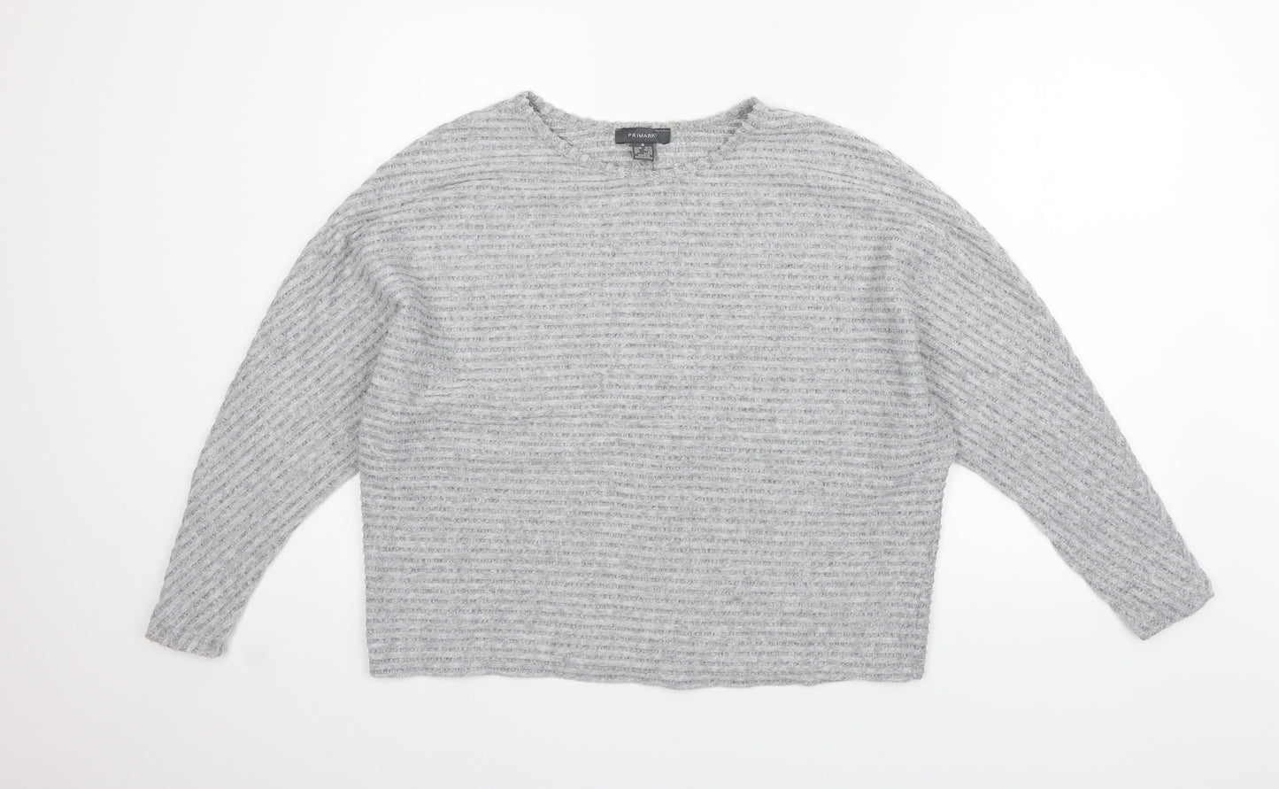 Primark Womens Grey   Pullover Jumper Size S